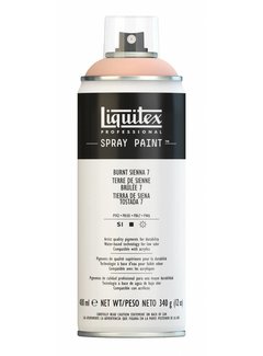 Liquitex Liquitex acrylverf spuitbus 400ml Burnt Sienna 7 (7127)