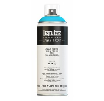 Liquitex Liquitex acrylverf spuitbus 400ml Cerulean Blue Hue 6 (6470)