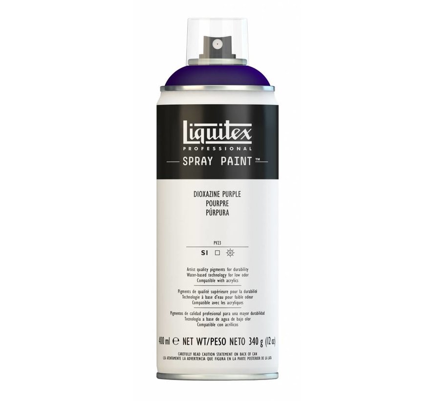 Liquitex acrylverf spuitbus 400ml Dioxazine Purple (0186)