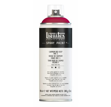 Liquitex Liquitex acrylverf spuitbus 400ml Cadmium Red Deep Hue 5 (5311)