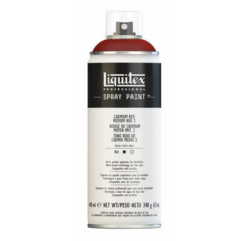 Liquitex Liquitex acrylverf spuitbus 400ml Cadmium Red Medium Hue 2 (2151)