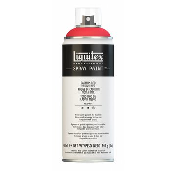 Liquitex Liquitex acrylverf spuitbus 400ml Cadmium Red Medium Hue (0151)