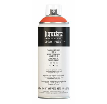 Liquitex Liquitex acrylverf spuitbus 400ml Cadmium Red Light Hue 5 (5510)