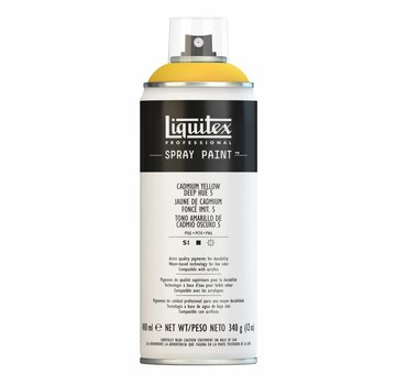 Liquitex Liquitex acrylverf spuitbus 400ml Cadmium Yellow Deep Hue 5 (5163)