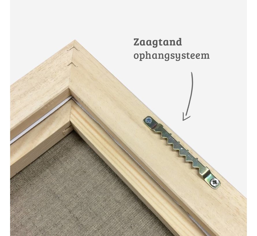 Baklijst 3D satijn zwart