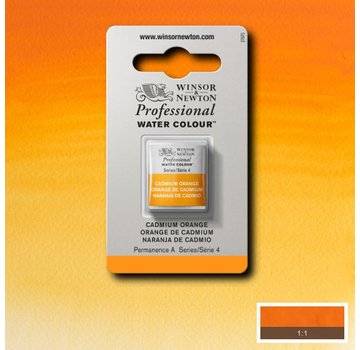 Winsor & Newton W&N pro. aquarelverf halve nap Cadmium Orange S4