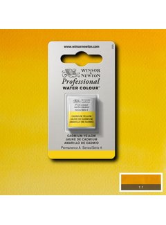 Winsor & Newton W&N pro. aquarelverf halve nap Cadmium Yellow S4