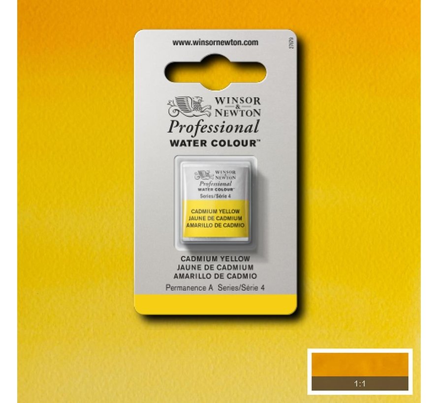 W&N pro. aquarelverf halve nap Cadmium Yellow S4