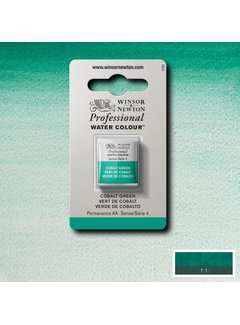 Winsor & Newton W&N pro. aquarelverf halve nap Cobalt Green S4