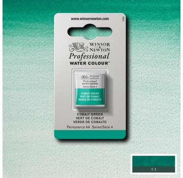 Winsor & Newton W&N pro. aquarelverf halve nap Cobalt Green S4