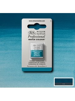 Winsor & Newton W&N pro. aquarelverf halve nap Cobalt Turquoise S4