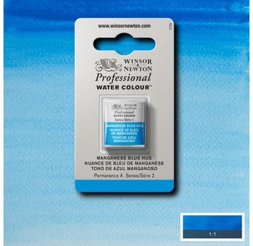Winsor & Newton W&N pro. aquarelverf halve nap Manganese Blue Hue S2