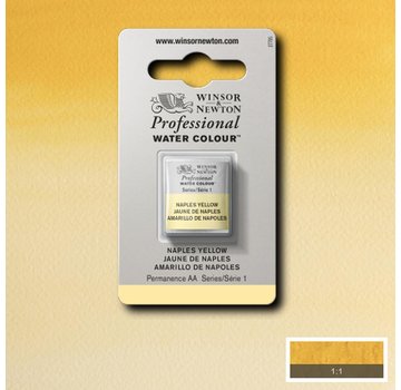 Winsor & Newton W&N pro. aquarelverf halve nap Naples Yellow S1