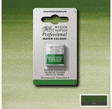 Winsor & Newton W&N pro. aquarelverf halve nap Oxide of Chromium S3