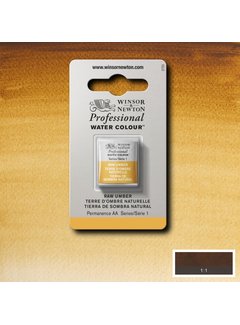 Winsor & Newton W&N pro. aquarelverf halve nap Raw Umber S1