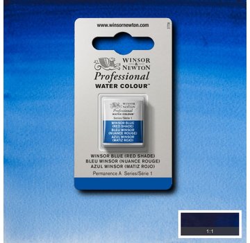 Winsor & Newton W&N pro. aquarelverf halve nap Winsor Blue (Red shade) S1