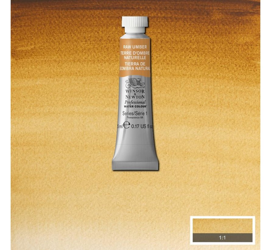 W&N pro. aquarelverf tube 5ml Raw Umber