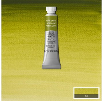 Winsor & Newton W&N pro. aquarelverf tube 5ml Olive Green