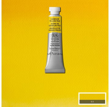 Winsor & Newton W&N pro. aquarelverf tube 5ml Cadmium Yellow Pale