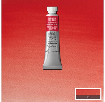 Winsor & Newton W&N pro. aquarelverf tube 5ml Cadmium Red Deep Deep
