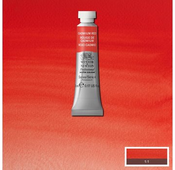 Winsor & Newton W&N pro. aquarelverf tube 5ml Cadmium Red