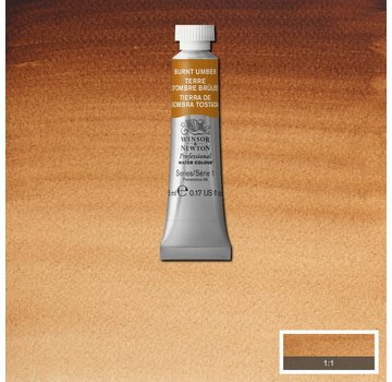 Winsor & Newton W&N pro. aquarelverf tube 5ml Burnt Umber