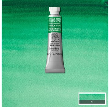 Winsor & Newton W&N pro. aquarelverf tube 5ml Winsor Green (Yellow shade)