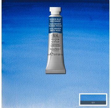 Winsor & Newton W&N pro. aquarelverf tube 5ml Winsor Blue (Red shade)
