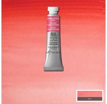 Winsor & Newton W&N pro. aquarelverf tube 5ml Quinacridone Red