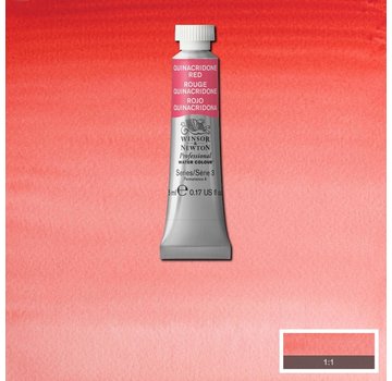 Winsor & Newton W&N pro. aquarelverf tube 5ml Quinacridone Red