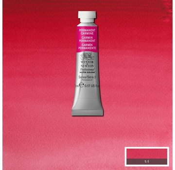 Winsor & Newton W&N pro. aquarelverf tube 5ml Permanent Carmine