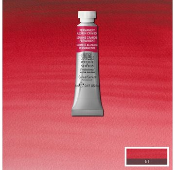 Winsor & Newton W&N pro. aquarelverf tube 5ml Permanent Alizarine Crimson
