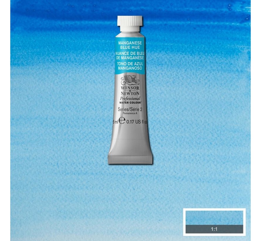 W&N pro. aquarelverf tube 5ml Manganese Blue Hue