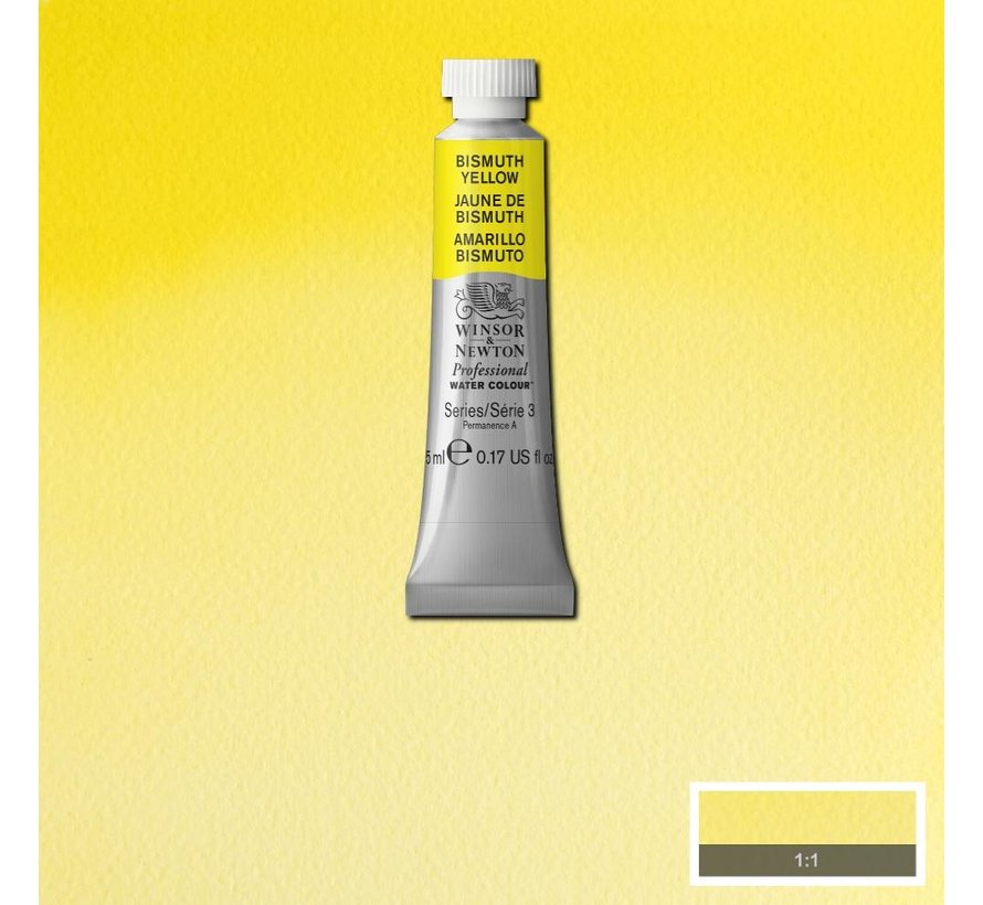 W&N pro. aquarelverf tube 5ml Bismuth Yellow