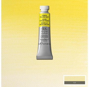 Winsor & Newton W&N pro. aquarelverf tube 5ml Lemon Yellow Deep