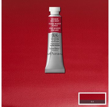 Winsor & Newton W&N pro. aquarelverf tube 5ml Winsor Red Deep