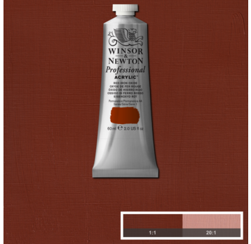 Winsor & Newton Professional acrylverf 60ml Red Iron Oxide