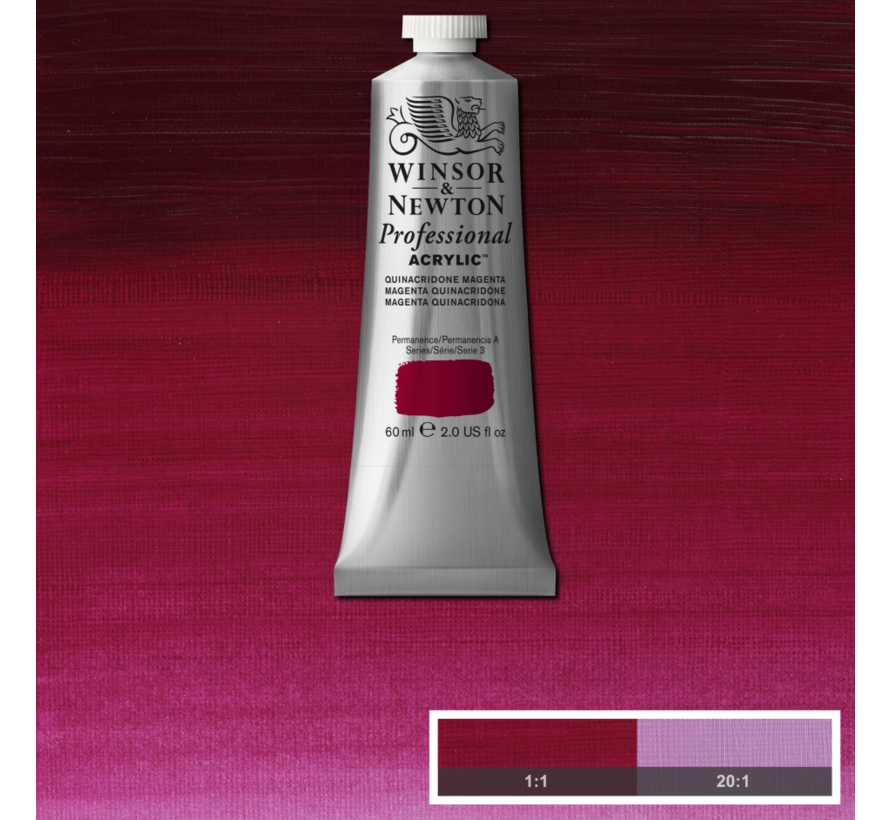 Professional acrylverf 60ml Quinacridone Magenta