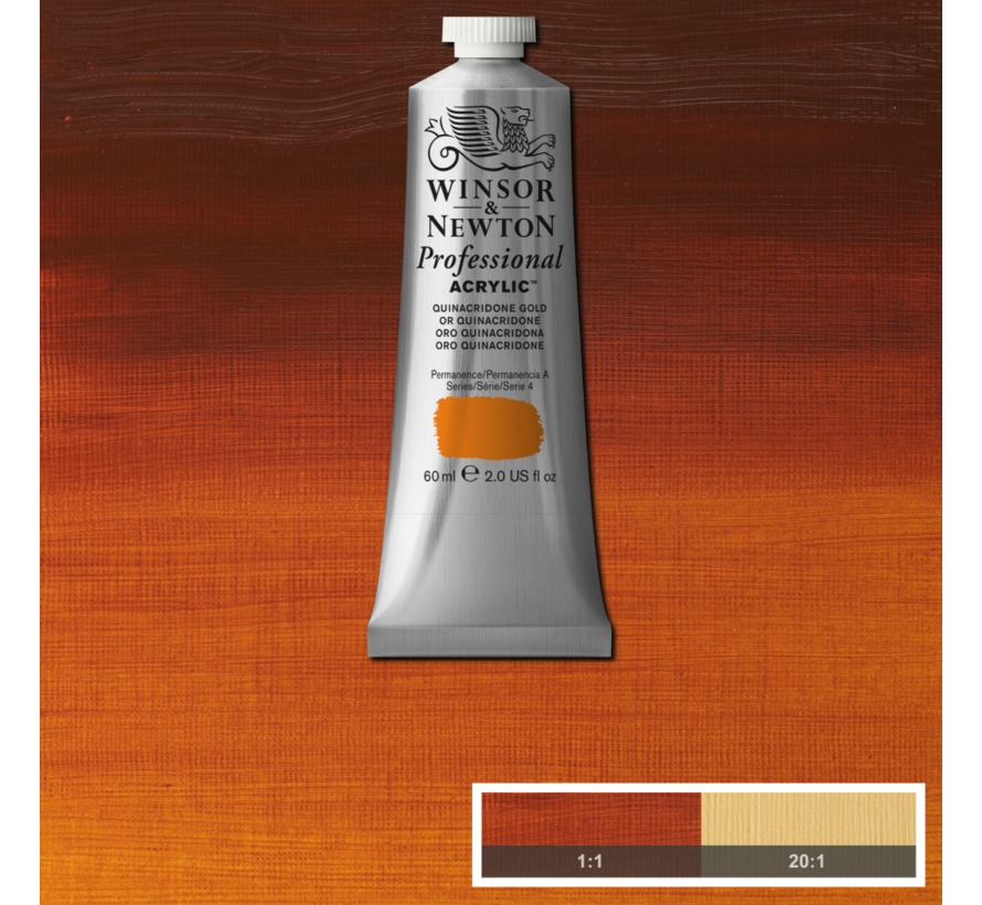 Professional acrylverf 60ml Quinacridone Gold