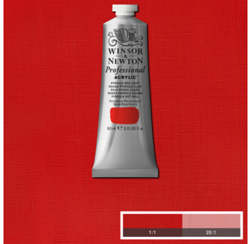 Winsor & Newton Professional acrylverf 60ml Pyrrole Red Light