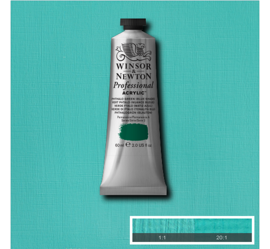 Professional acrylverf 60ml Phthalo Green (Blue Shade)