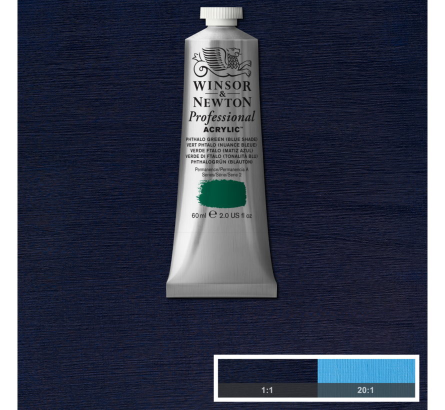 Professional acrylverf 60ml Phthalo Blue (Green shade)