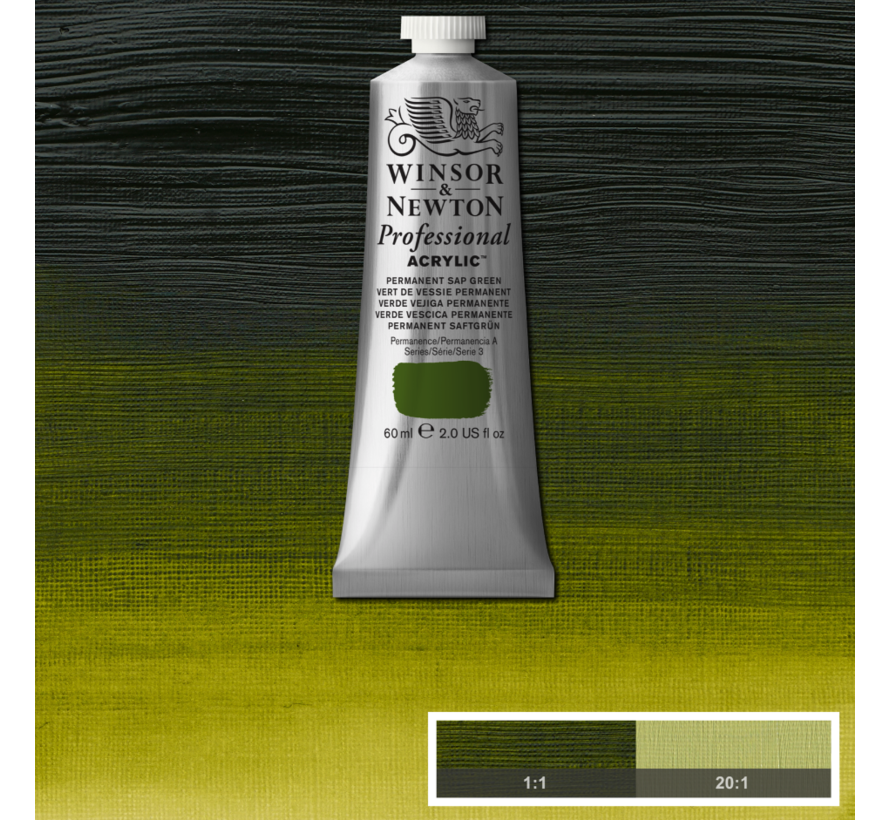 Professional acrylverf 60ml Permanent Sap Green