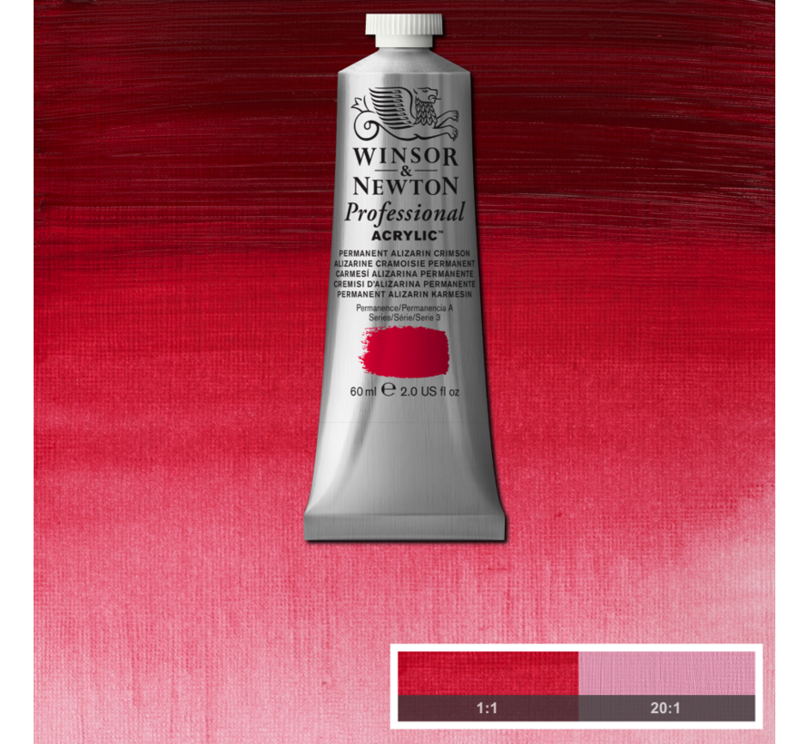 Professional acrylverf 60ml Permanent Alizarine Crimson