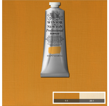 Winsor & Newton Professional acrylverf 60ml Naples Yellow Deep