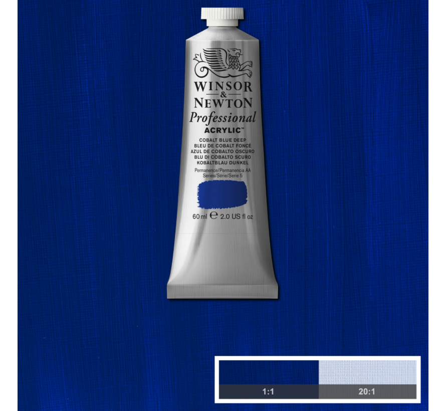 Professional acrylverf 60ml Cobalt Blue Deep