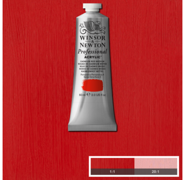 Winsor & Newton Professional acrylverf 60ml Cadmium Red Medium