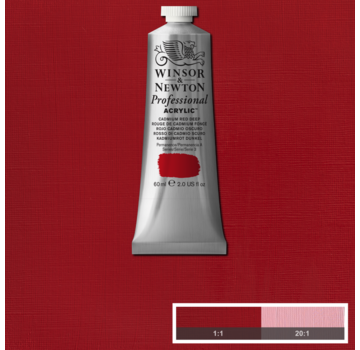 Winsor & Newton Professional acrylverf 60ml Cadmium Red Deep