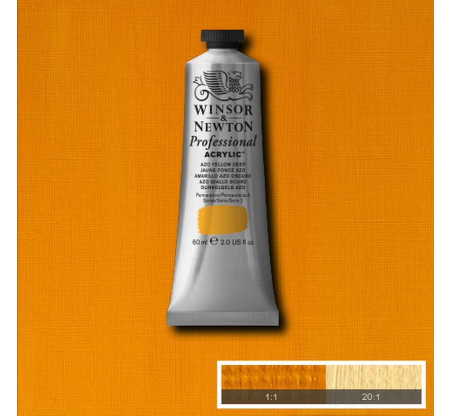 Professional acrylverf 60ml Azo Yellow Deep