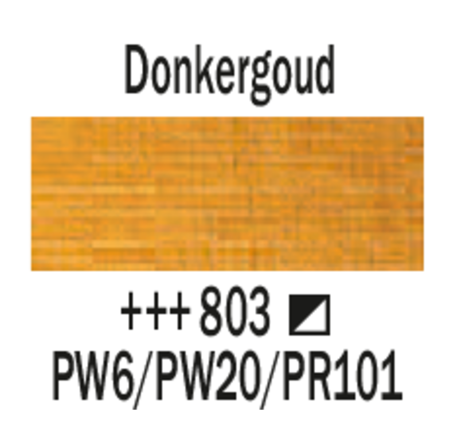 Amsterdam Standard Series Acrylverf Tube 120 ml Donkergoud 803